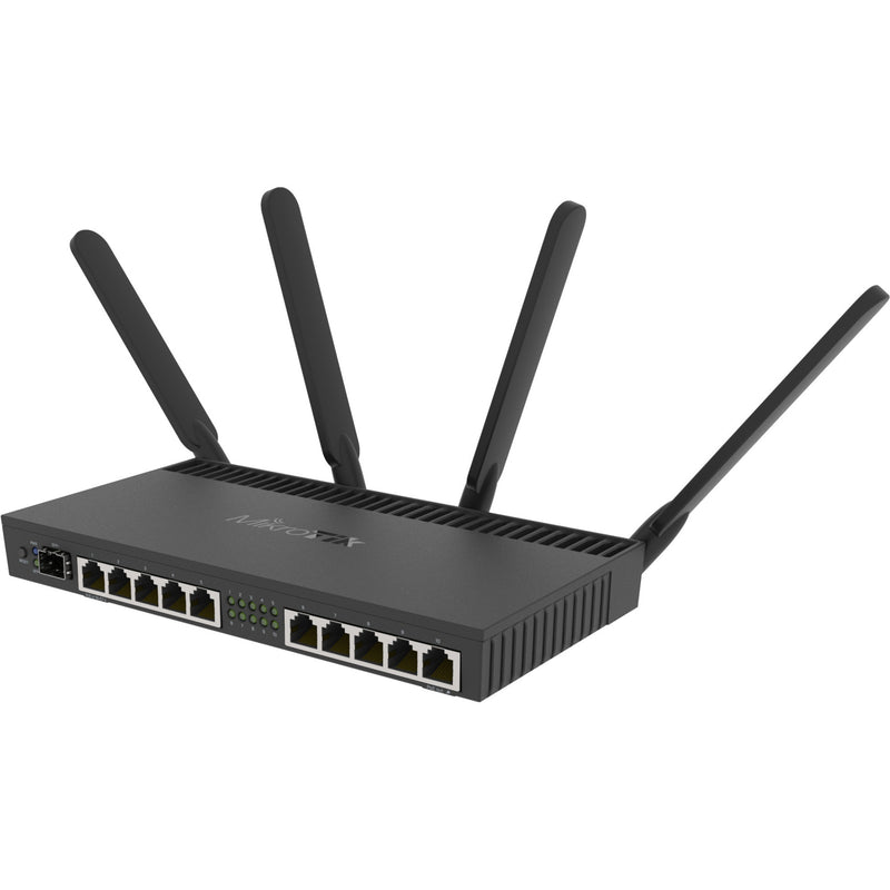 Afbeelding laden in galerijviewer, Mikrotik rb4011igs+5hacq2hnd-in router (zwart, annapurna alpine al21400 cpu, sfp+, wi-fi 5)
