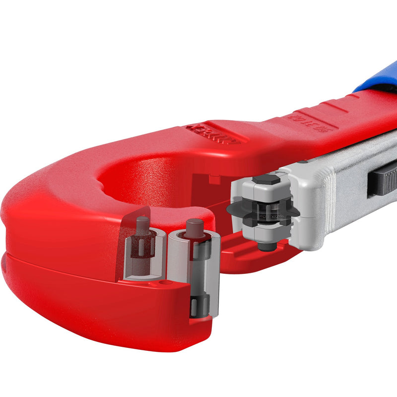 Afbeelding laden in galerijviewer, Knipex buissnijder tubix 90 31 02 bk pijpsnijder (rood, ø 6 - 35mm)
