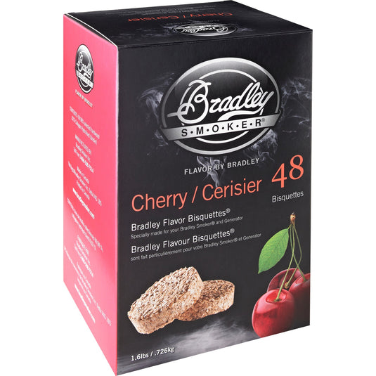 Bradley cherry wood briketten rookhout (48 stuks)