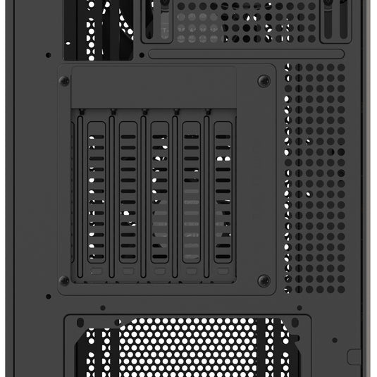 Thermaltake s370 ws midi tower behuizing (zwart | 2x usb-a | 1x usb-c | tempered glass)