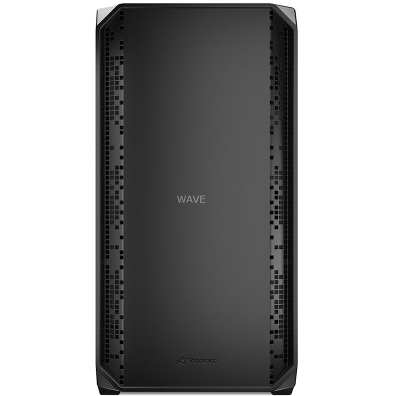 Afbeelding laden in galerijviewer, Sharkoon mk2 mini tower behuizing (zwart | 2x usb-a | 1x usb-c)
