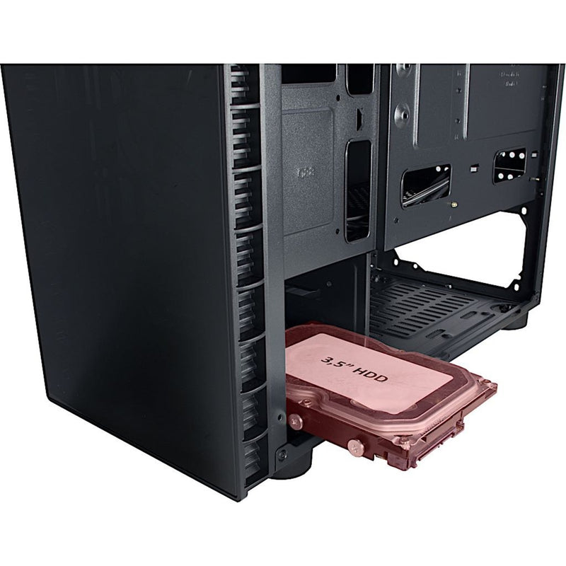 Afbeelding laden in galerijviewer, Inter-tech cxc2 midi tower behuizing (zwart | 3x usb-a | window)
