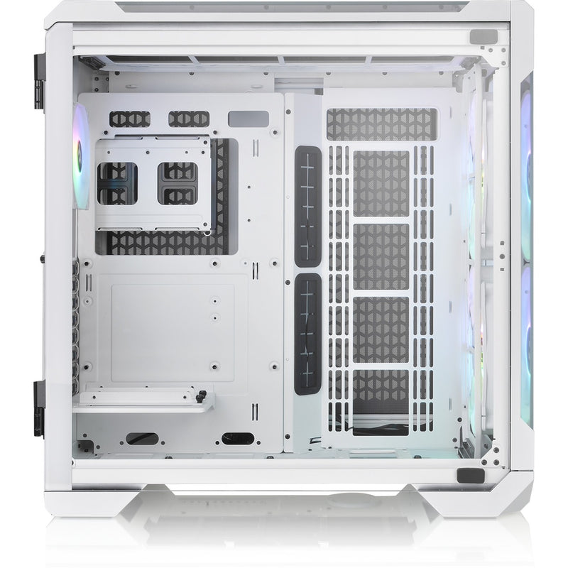 Afbeelding laden in galerijviewer, Thermaltake view 51 tg snow argb edition midi tower behuizing (wit | 4x usb-a | 1x usb-c | rgb | window)
