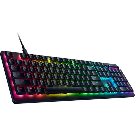 Razer deathstalker v2, gaming toetsenbord (zwart, us lay-out, rgb leds, abs keycaps)