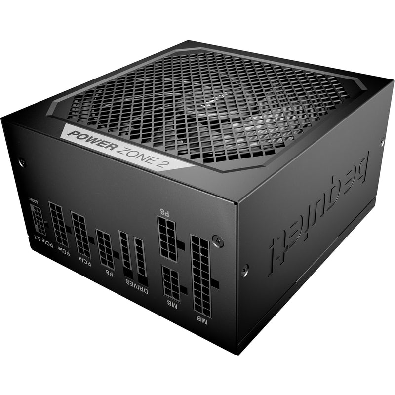 Afbeelding laden in galerijviewer, Be quiet! power zone 2 modulaire 750 watt voeding (zwart, 1x 12v-2x6, 3x pcie)
