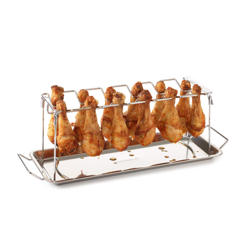 Afbeelding laden in galerijviewer, Barbecook rek voor 12 drumsticks mandje
