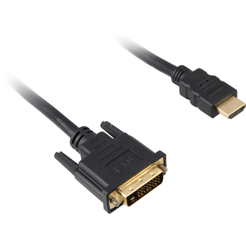 Afbeelding laden in galerijviewer, Sharkoon hdmi > dvi-d (24+1) kabel (zwart, 1 meter)
