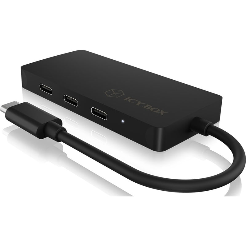 Afbeelding laden in galerijviewer, Icy box ib-hub1429-cpd usb-hub (zwart)
