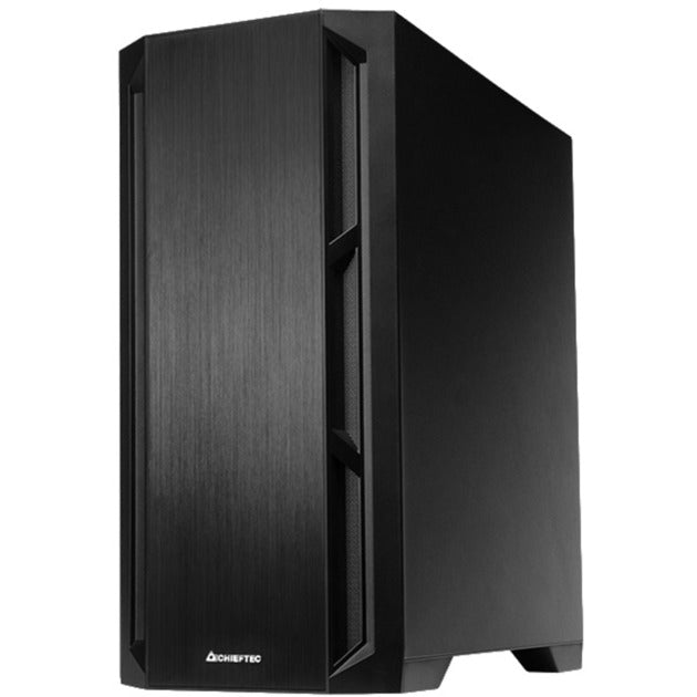 Afbeelding laden in galerijviewer, Chieftec apex q midi tower behuizing (zwart | 2x usb-a | 1x usb-c)
