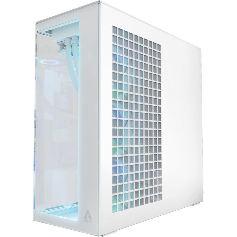 Afbeelding laden in galerijviewer, Arctic xtender midi tower behuizing (wit | 2x usb-a | 1x usb-c | rgb | tempered glass)
