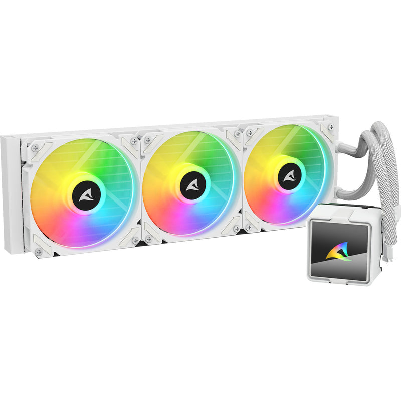Afbeelding laden in galerijviewer, Sharkoon s60 argb waterkoeling (wit, 4-pin pwm)
