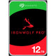 Seagate ironwolf pro 12 tb harde schijf (st12000nt001, sata 600, 24 7)