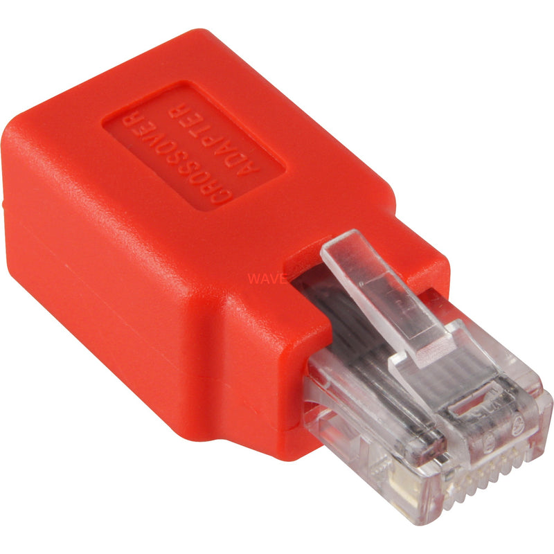 Afbeelding laden in galerijviewer, Goobay adapter rj45 cat.5 crossover (rood)
