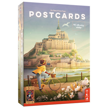 999games 999 games postcards bordspel (nederlands, 1 - 4 spelers, 45 minuten, vanaf 10 jaar)