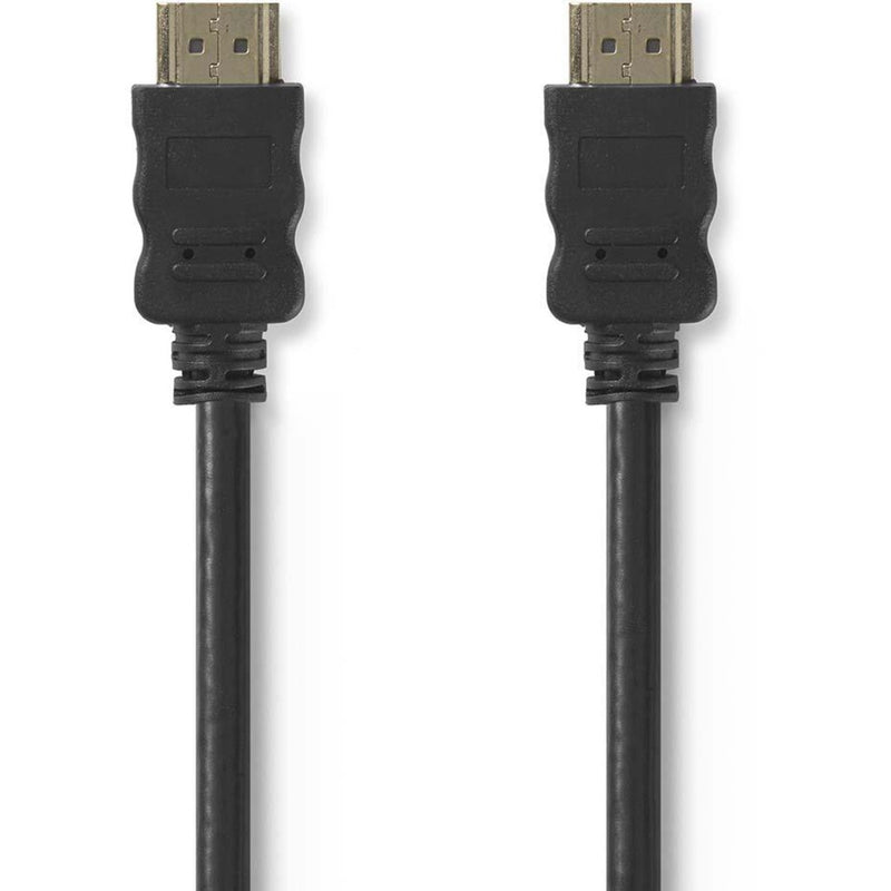 Afbeelding laden in galerijviewer, High speed hdmi-kabel met ethernet, 5.0 meter (zwart, 4k@30hz )
