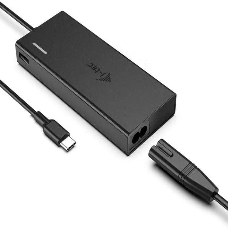 Afbeelding laden in galerijviewer, I-tec usb-c hdmi dp docking station with power delivery 65w + universal charger 77 w (zwart)

