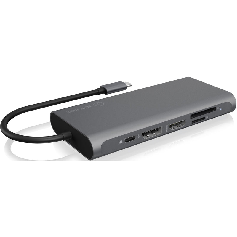 Afbeelding laden in galerijviewer, Icy box ib-dk4050-cpd dockingstation (antraciet)
