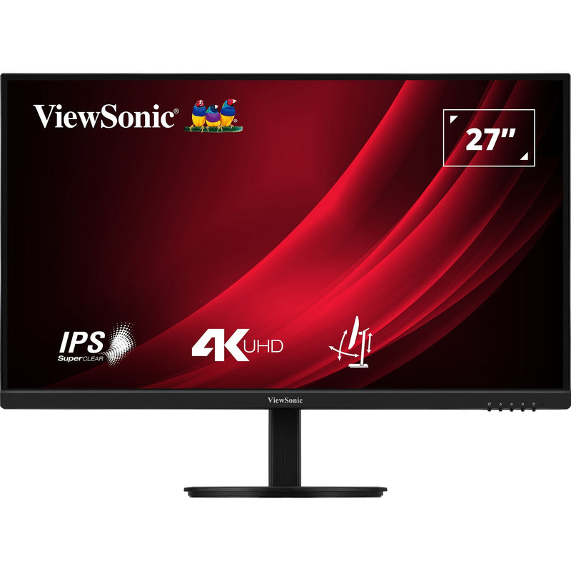 Afbeelding laden in galerijviewer, Viewsonic vg2708-4k 27 monitor (zwart (mat), 1x displayport, 2x hdmi, 2x hdmi, 1x displayport)
