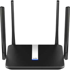 Cudy ac1200 wi-fi mesh 4g lte cat4 router (zwart, mesh, app, nano sim-slot)