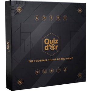 Quiz d'or bordspel (engels, 4 - 8 spelers, 60 - 120 minuten, vanaf 16 jaar)