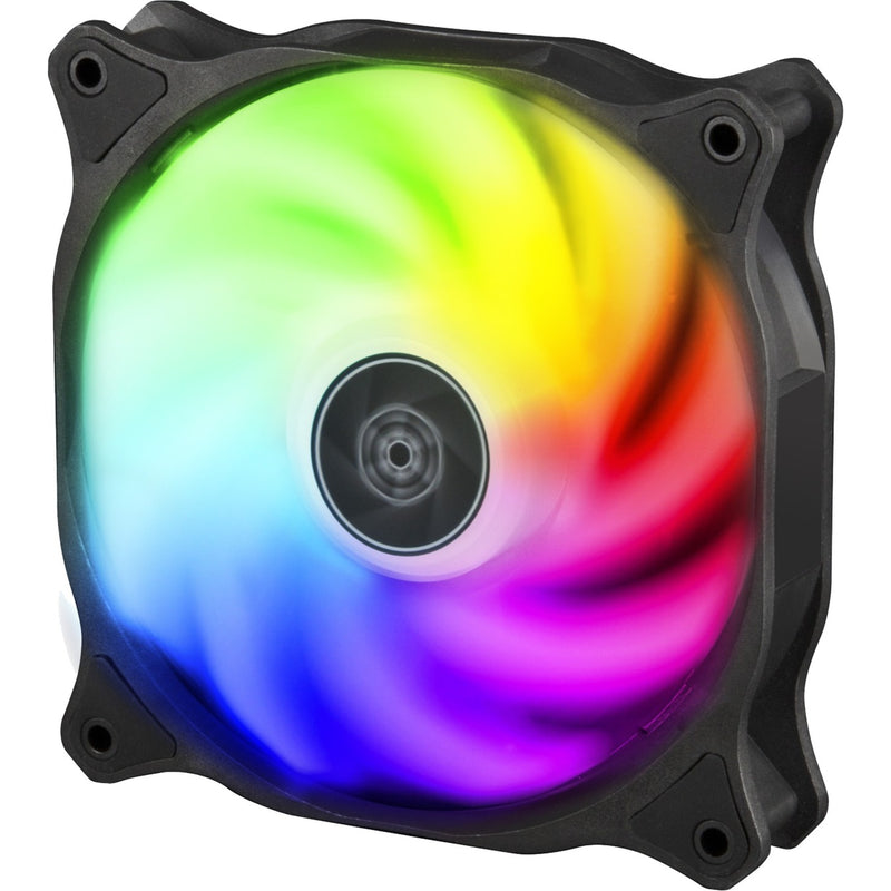 Afbeelding laden in galerijviewer, Silverstone air blazer 120r rgb case fan (zwart, 120 x 25 x 120 mm, pwm)
