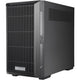Silverstone cs382 mini tower behuizing (zwart | 2x usb-a | 1x usb-c)