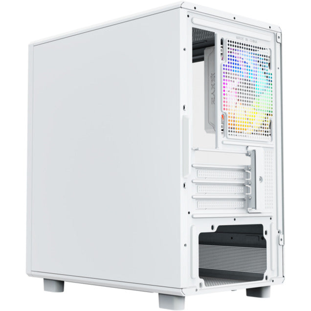 Afbeelding laden in galerijviewer, Xyz pc gear atom midi tower behuizing (wit | 2x usb-a | 1x usb-c | tempered glass)
