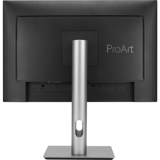 Asus proart pa248crv 24 monitor (zwart zilver, 2x hdmi, 2x displayport, 4x usb-a, usb-c)