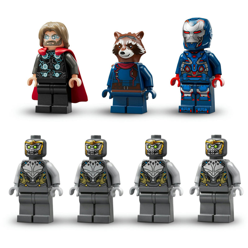 Afbeelding laden in galerijviewer, Lego super heroes marvel 76322 avengers endgame thor vs. chitauri
