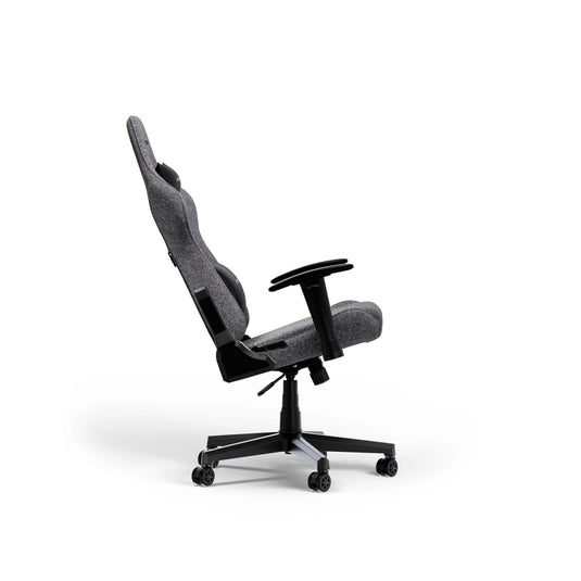 Dxracer prince l grey fabric gamestoel (grijs)