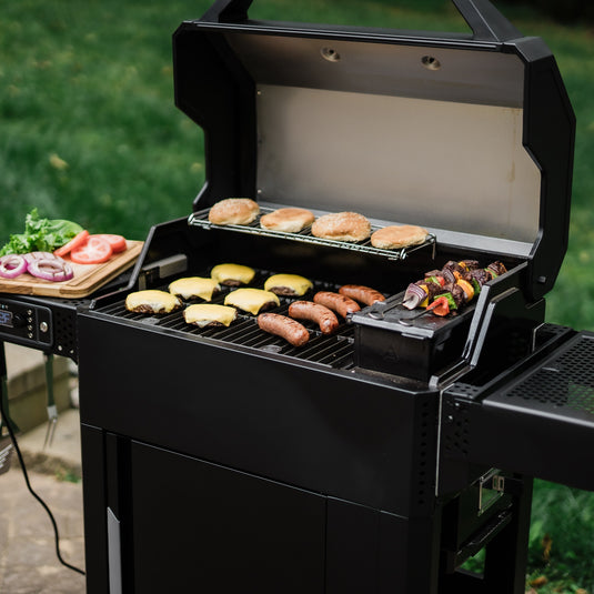 Masterbuilt autoignite series 545 digitale houtskoolbarbecue en -rookoven (zwart, wifi-besturing)