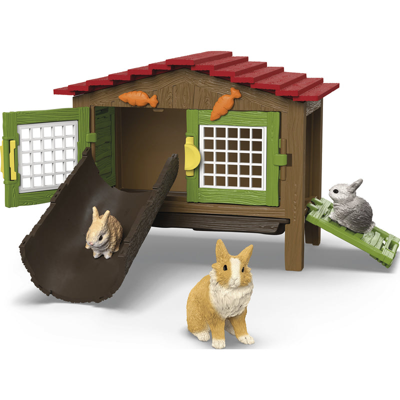 Afbeelding laden in galerijviewer, Schleich farm world - konijnenhok speelfiguur (42728)
