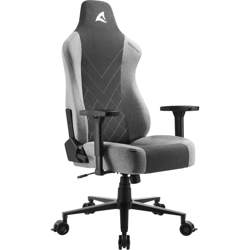 Afbeelding laden in galerijviewer, Sharkoon skiller sgs30 fabric gamestoel (zwart grijs)
