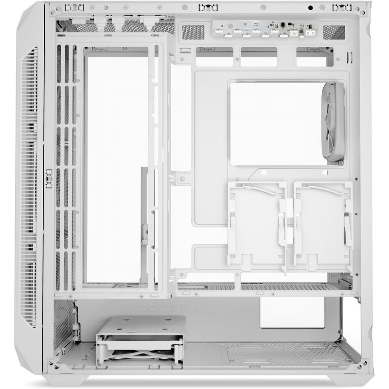 Afbeelding laden in galerijviewer, Sharkoon ak5m rgb midi tower behuizing (wit | 2x usb-a | 1x usb-c | rgb | tempered glass)
