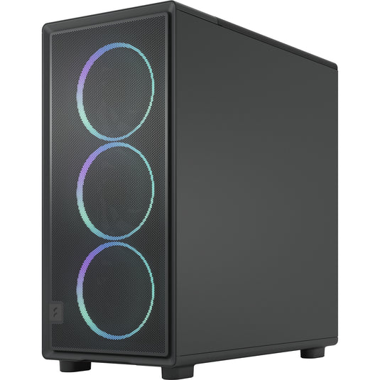 Fractal design epoch xl tg rgb midi tower behuizing (zwart | 2x usb-a | 1x usb-c | rgb | tempered glass)