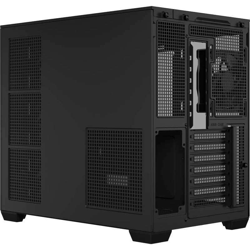 Afbeelding laden in galerijviewer, Asus a32 plus midi tower behuizing (zwart | 2x usb-a | 1x usb-c | rgb | tempered glass)
