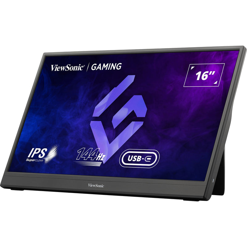 Afbeelding laden in galerijviewer, Viewsonic vx1654 draagbare gaming monitor 16 (zwart, 1x micro-hdmi, usb-c, sound, 144 hz)
