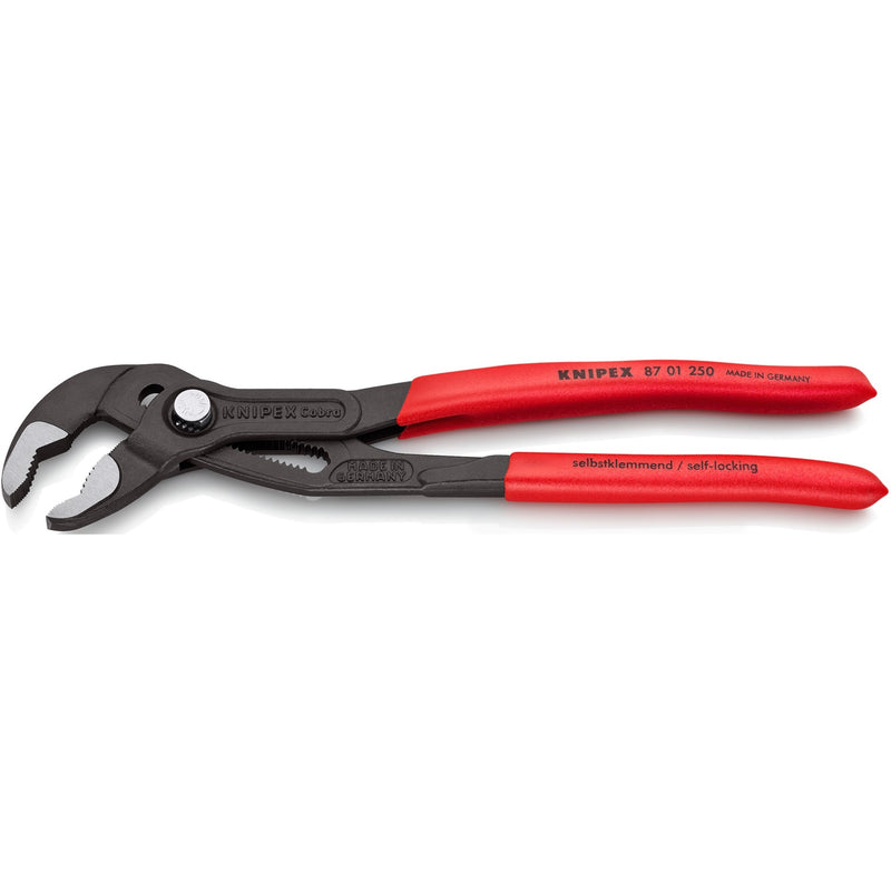 Afbeelding laden in galerijviewer, Knipex 87 01 250 waterpomptang cobra gepolijst 250mm
