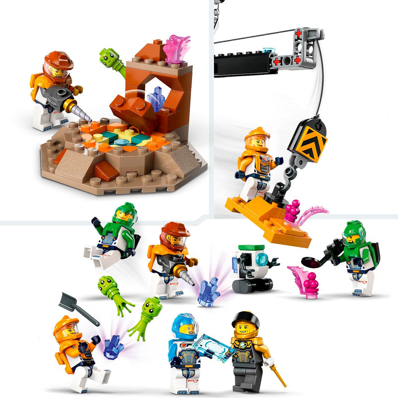 Afbeelding laden in galerijviewer, Lego city - ruimtebasis en raketlanceringsplatform constructiespeelgoed (60434)
