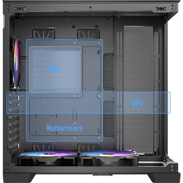 Afbeelding laden in galerijviewer, Antec c8 argb midi tower behuizing (zwart | 2x usb-a | 1x usb-c | tempered glass)
