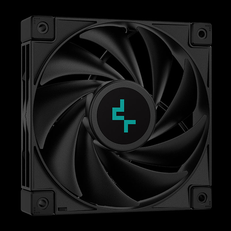 Afbeelding laden in galerijviewer, Deepcool ak400 zero dark plus cpu-koeler (zwart)
