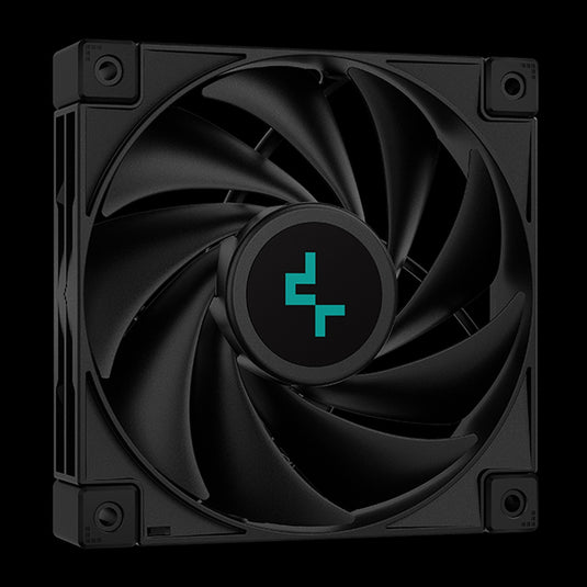 Deepcool ak400 zero dark plus cpu-koeler (zwart)