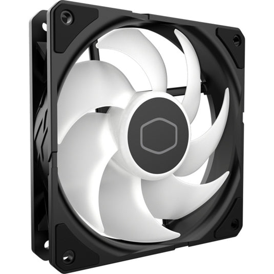 Cooler master sickleflow edge 120 argb case fan (zwart, 120 x 120 x 25 mm, pwm, met a1 mini led controller)