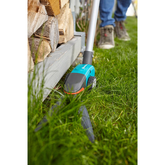 Gardena comfort grasschaar op steel (turquoise zwart, 12100-20)