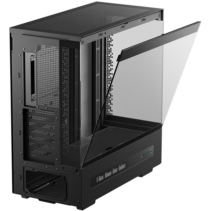 Afbeelding laden in galerijviewer, Deepcool ch690 digital midi tower behuizing (zwart | 2x usb-a | 1x usb-c | tempered glass)
