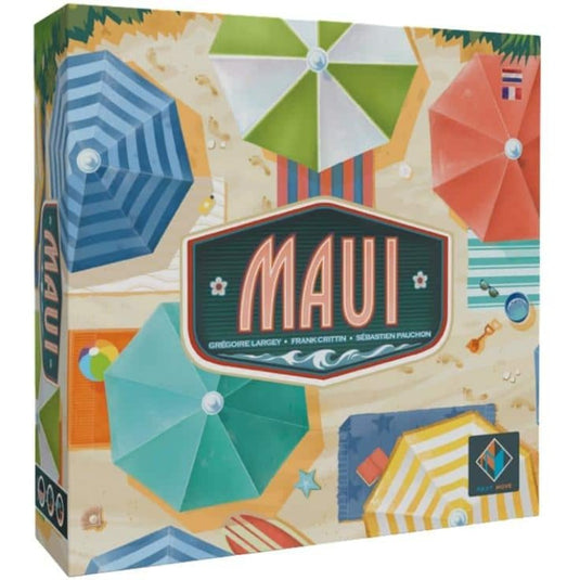 Asmodee maui bordspel (nederlands, frans, 2 - 4 spelers, 30 minuten, vanaf 8 jaar)