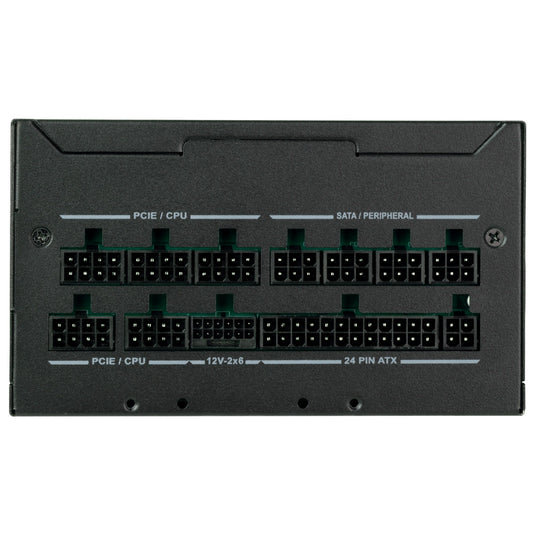 Silverstone hela 850r platinum modulaire 850 watt voeding (zwart, 4x pcie)