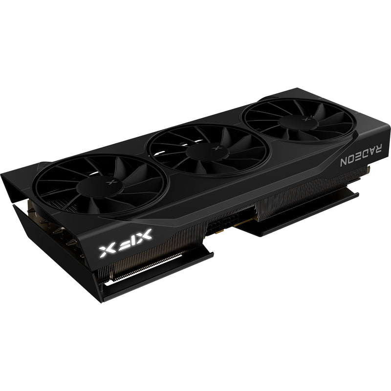 Afbeelding laden in galerijviewer, Xfx radeon rx 9070 xt swift grafische kaart (zwart, rdna4, gddr6, 3x displayport, 1x hdmi 2.1)
