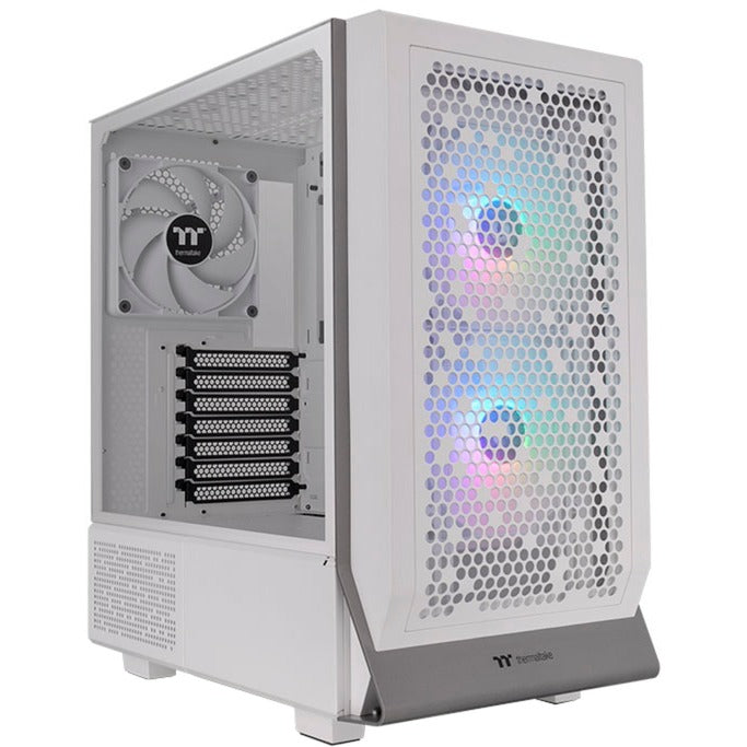Afbeelding laden in galerijviewer, Thermaltake ceres 300 tg argb snow midi tower behuizing (wit | 2x usb-a | 1x usb-c | rgb | tempered glass)
