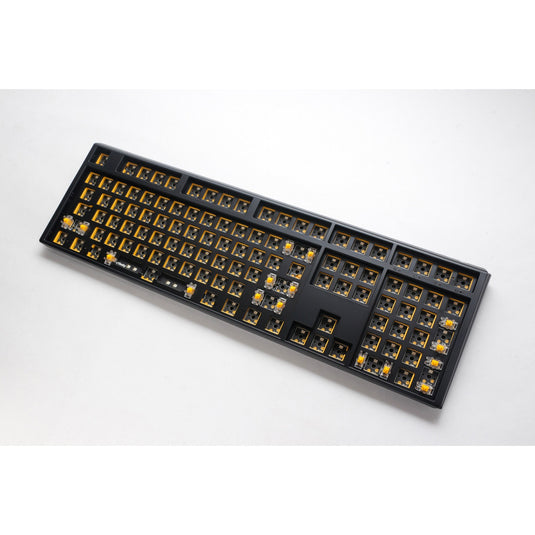 Ducky one 3 ansi layout barebone rgb mechanisch toetsenbord (zwart, us lay-out (qwerty), 100%, rgb leds, hot swap, barebone)